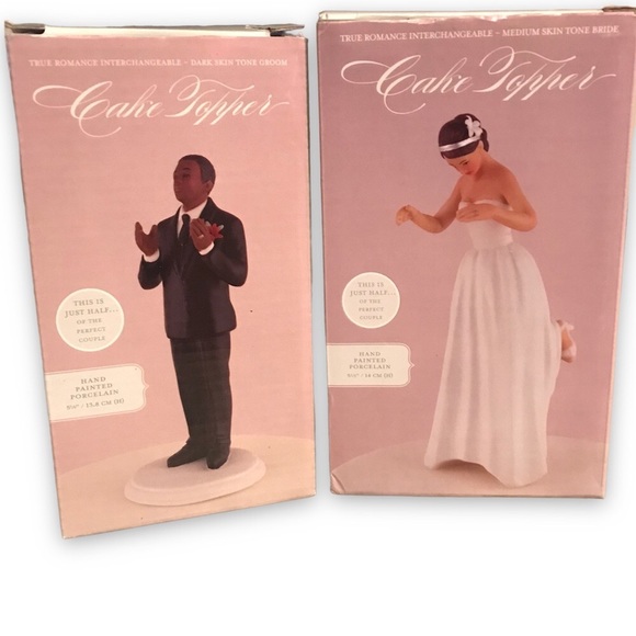 True Romance Cake Toppers: Bride + Groom - Picture 3 of 12